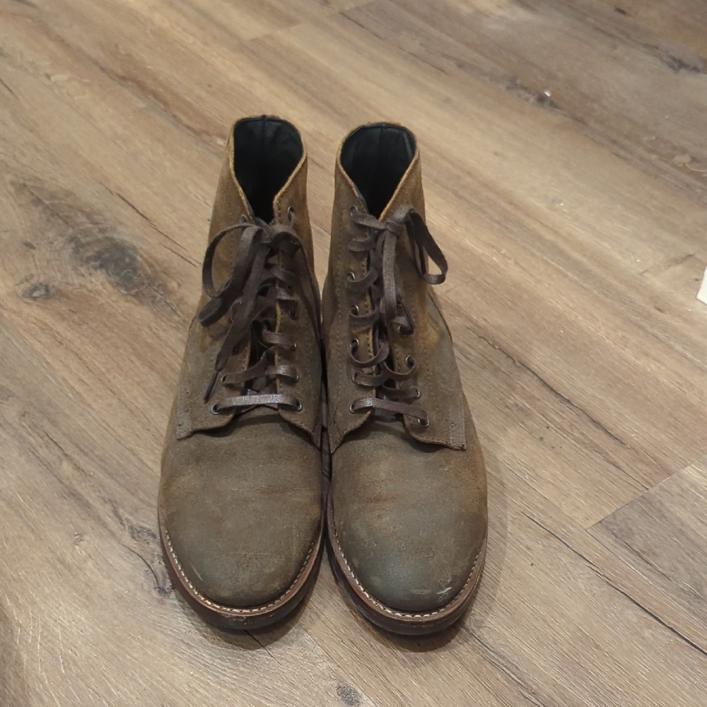 Thursday Boots Mens Suede Lace-Up Boots
